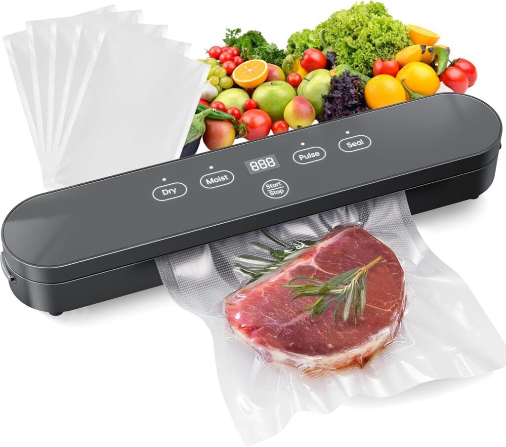 Compact Vacuum Sealer for Food