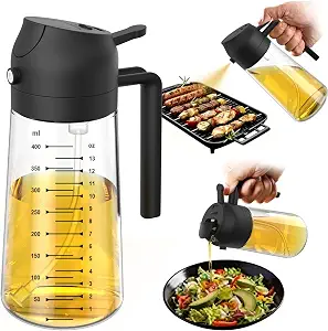 TrendPlain Glass Olive Oil Sprayer