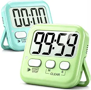 Antonki Digital Kitchen Timer, 2-Pack
