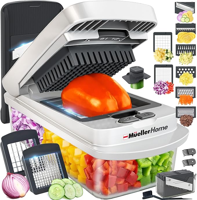 Mueller Pro Vegetable Chopper & Mandoline Slicer