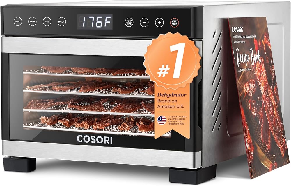 COSORI 5-Tray Compact Food Dehydrator